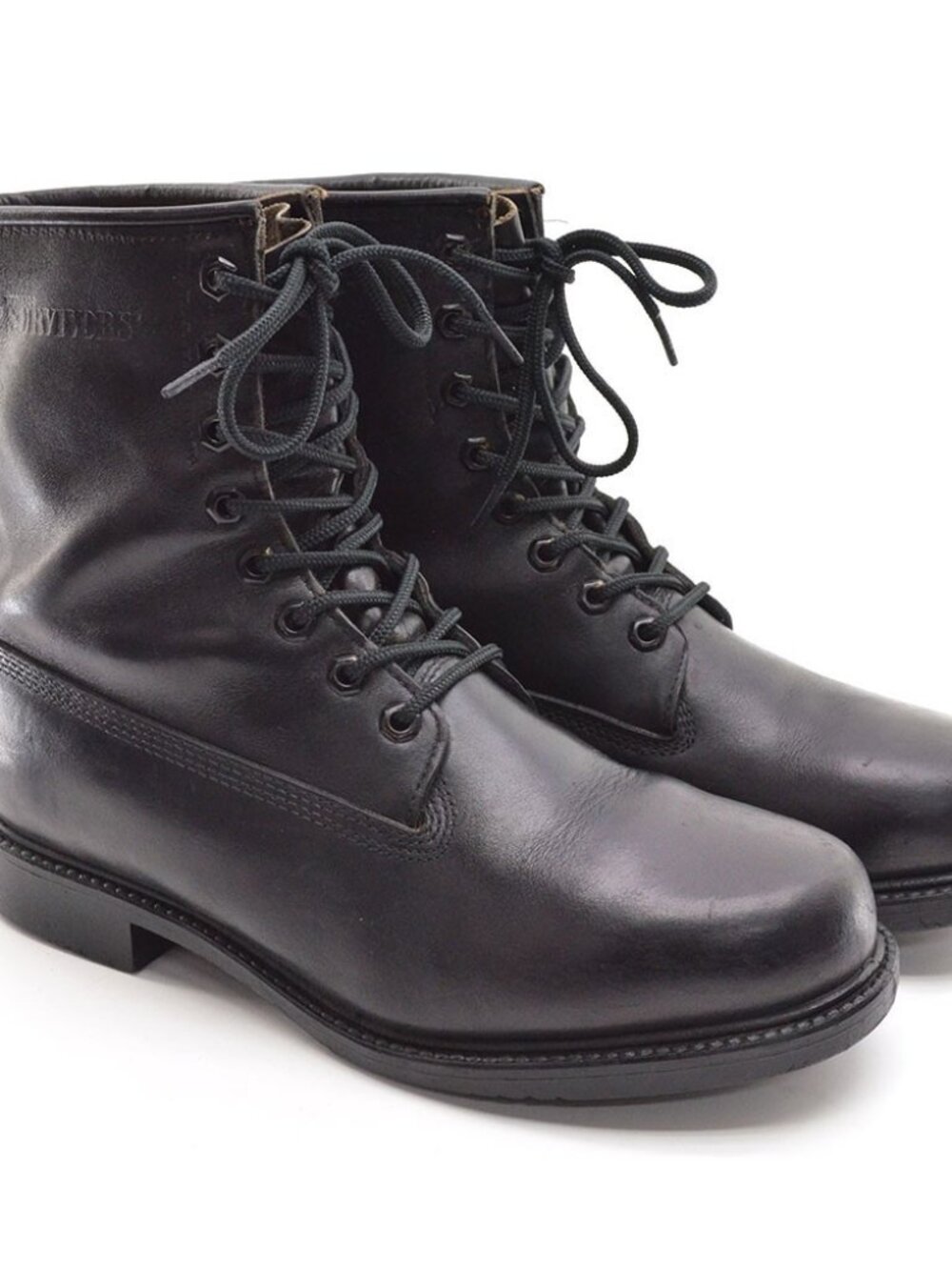 Men Herman Surviver Made in USA Black Combat Boot 9.5 M